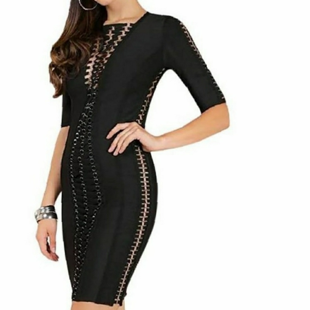 Wow Couture black super sexy dress size M - Picture 8 of 8
